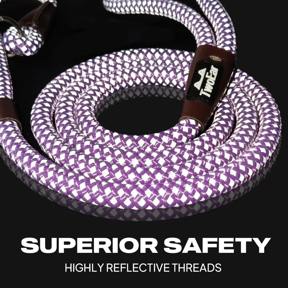 TwoEar Dog Leash Dog Slip Rope Leash 1/2
